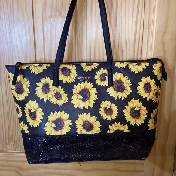 Kate Spade Sunflower Glitter Purse Set Paul Smith